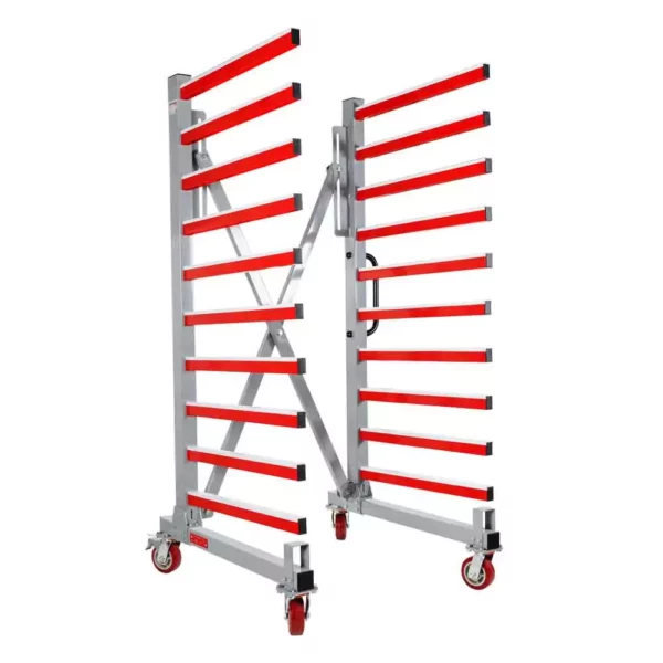 Chariot de séchage mobile profondeur 760mm